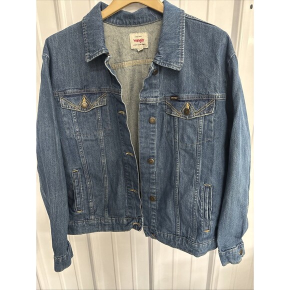 Wrangler denim jacket Women’s XL - Picture 1 of 5